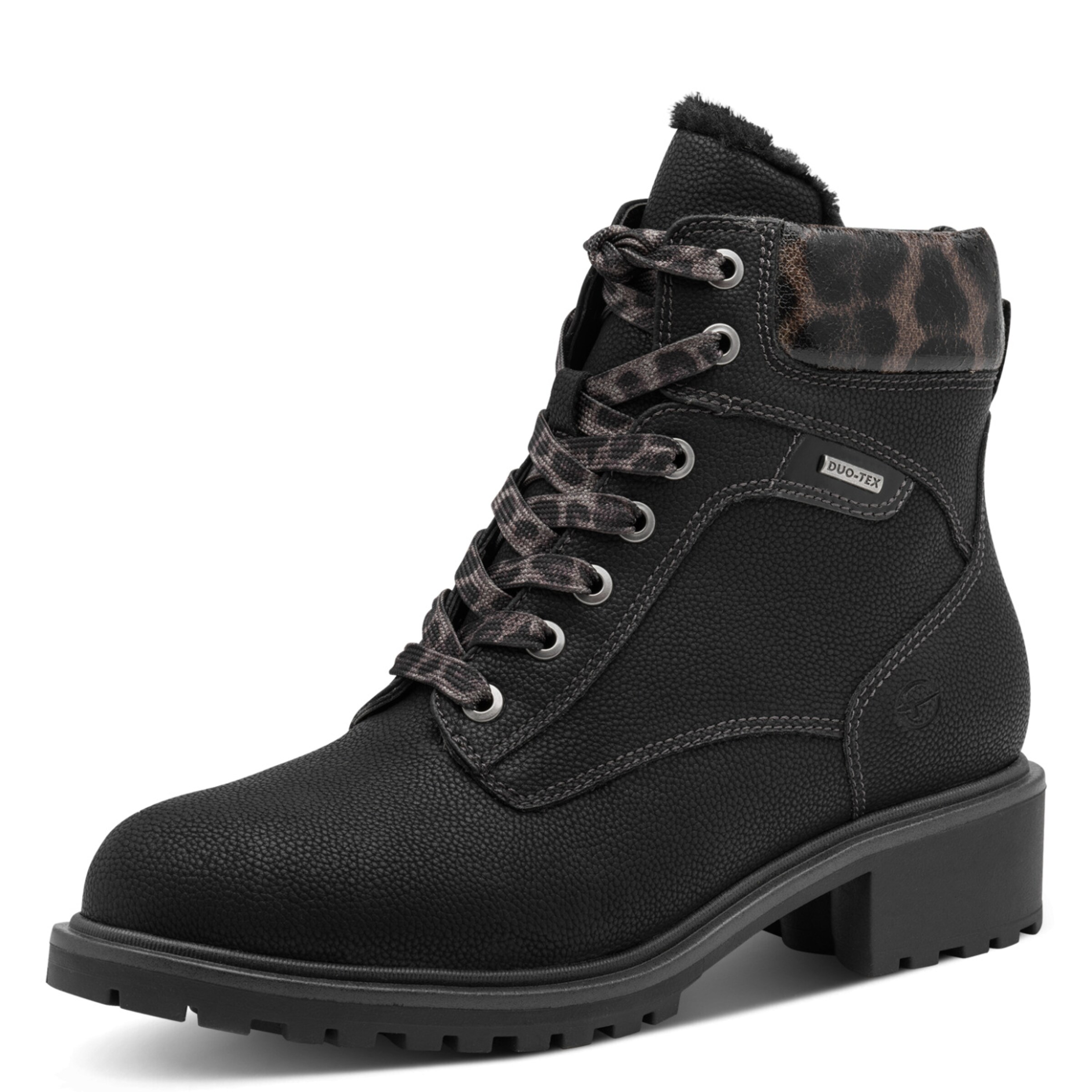 Tamaris Bottines à lacets en 36 en marron / noir, Vue avec produit