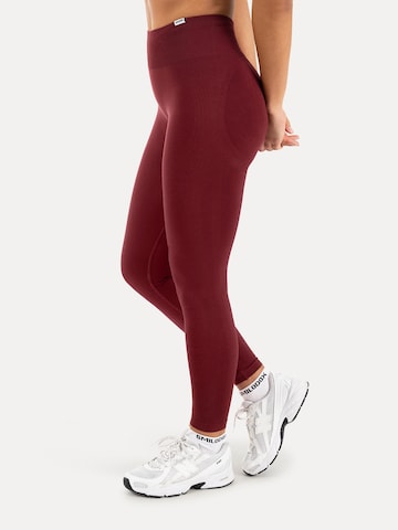 Smilodox Slim fit Leggings 'Vonda' in Red