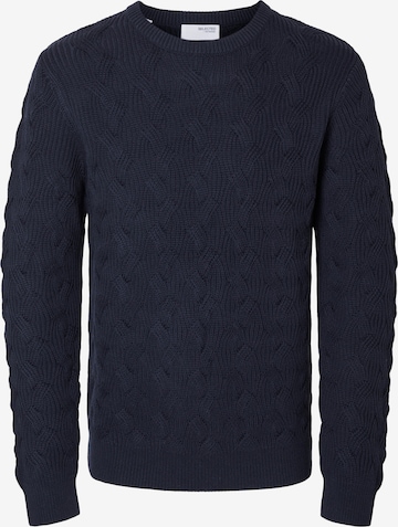 SELECTED Pullover in Blau: Vorderseite