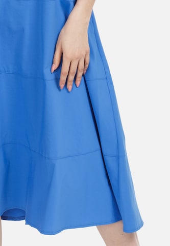 HELMIDGE Midikleid in Blau