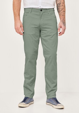 REDPOINT Regular Pants in Green