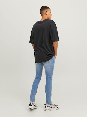 JACK & JONES Skinny Fit Дънки 'Liam' в синьо