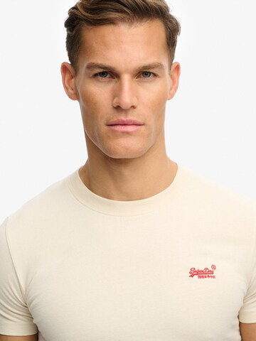 Superdry & Co Тениска 'VINTAGE LOGO' в бежово