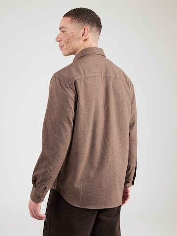Abercrombie & Fitch Regular Fit Hemd in Braun