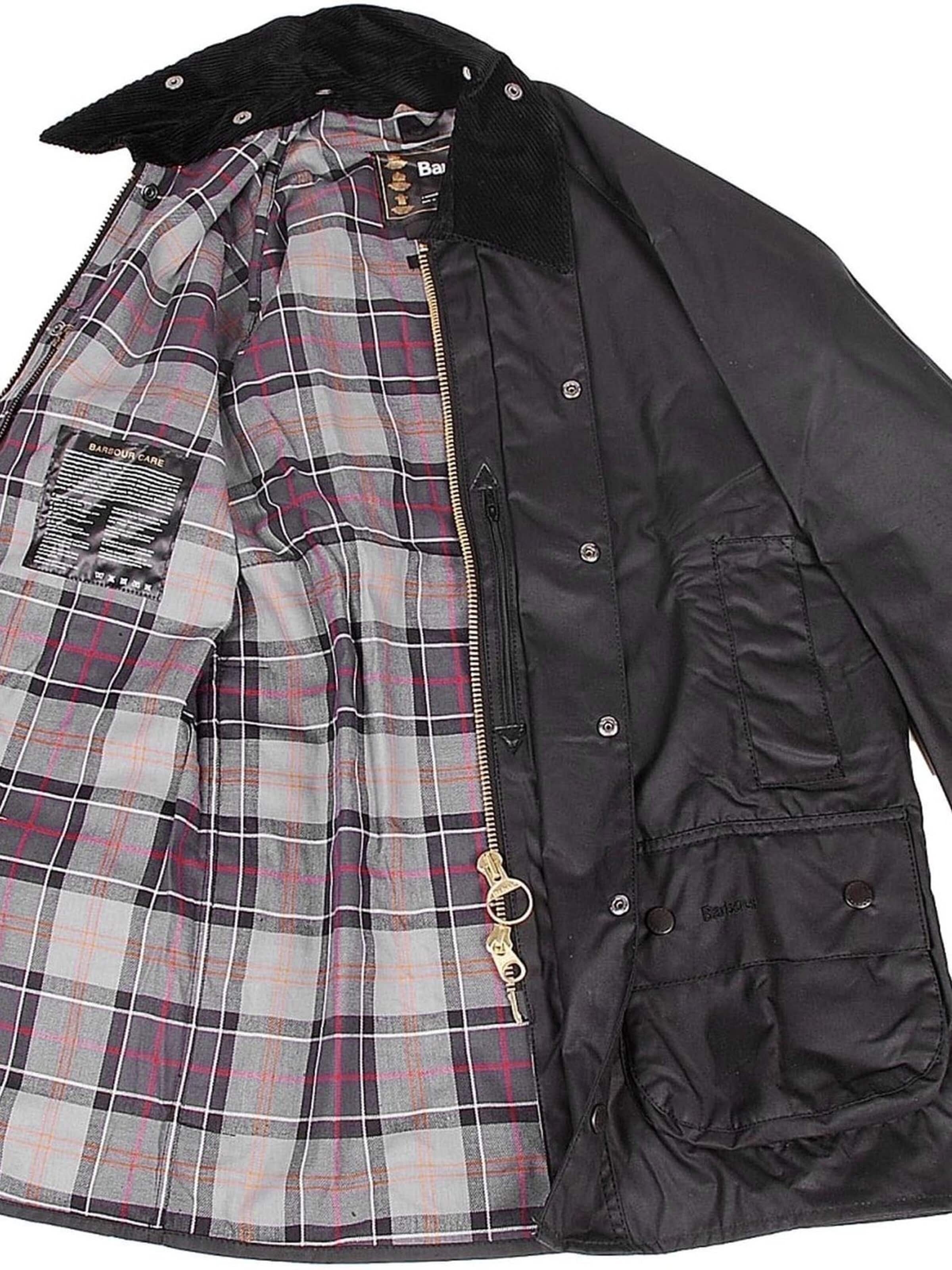 Barbour Between-seasons coat 'Beaufort' in Black