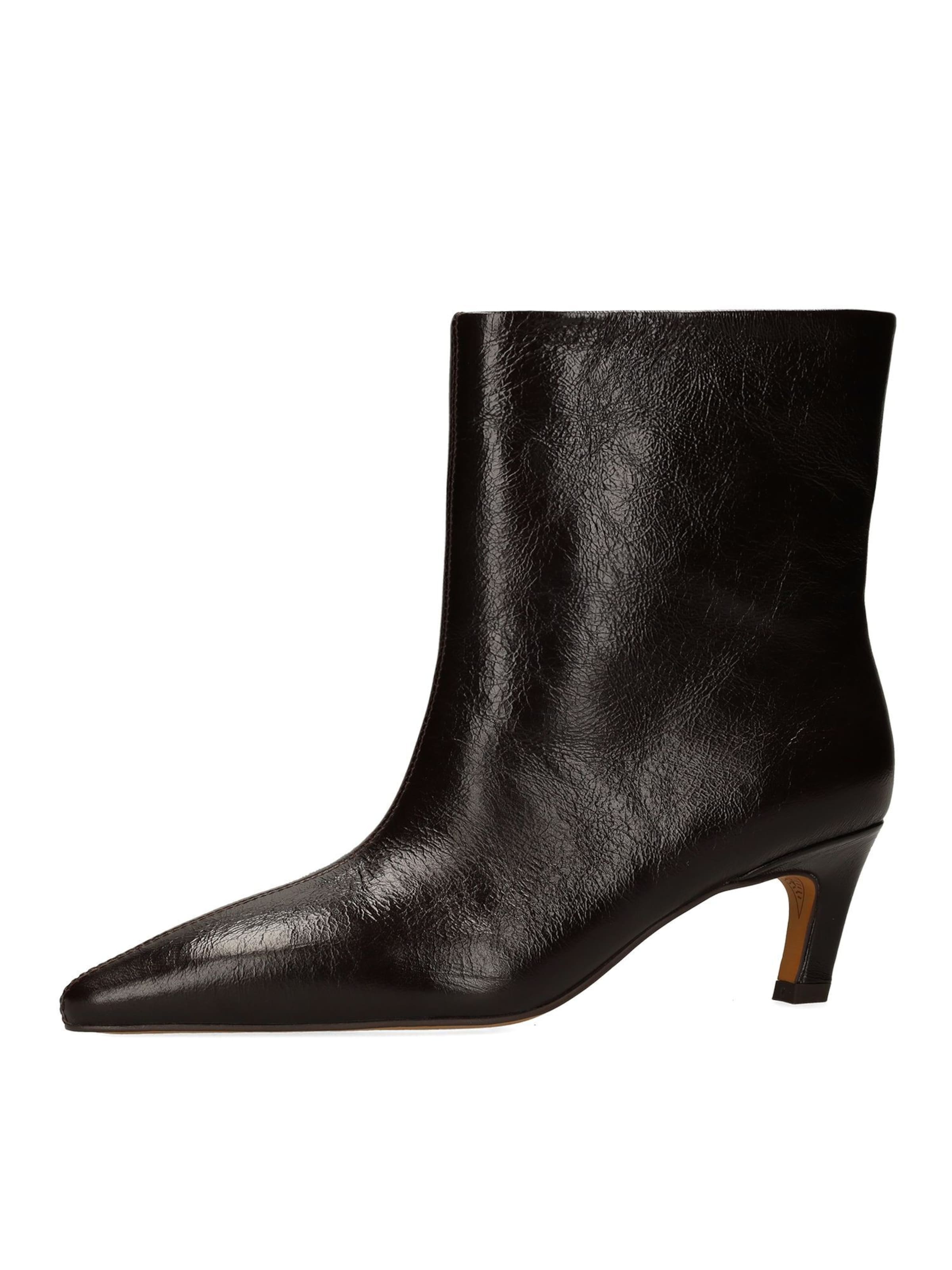 MANFIELD Bottines en 36 en marron, Vue avec produit