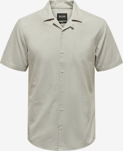 Only & Sons Overhemd 'ALVARO' in de kleur Lichtgrijs, Productweergave