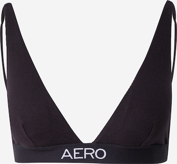 AÉROPOSTALE Kolmio Rintaliivi värissä musta: etupuoli