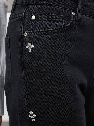 Trendyol Jean en noir denim, Vue avec produit