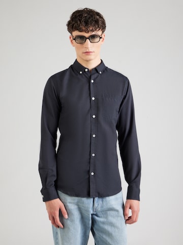 mėlyna Only & Sons Priglundantis modelis Marškiniai 'ONSAlvares': priekis