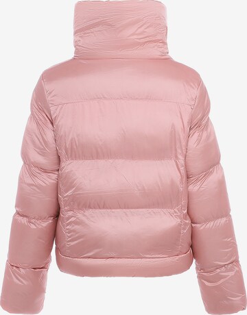 Libbi Between-Season Jacket in Pink