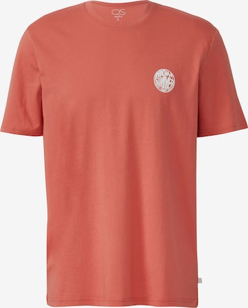 QS Shirt in Oranje: voorkant