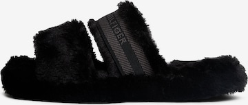 TOMMY HILFIGER Slippers in Black: front