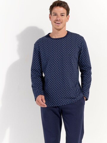 HOM Long Pajamas ' Cyrus ' in Blue