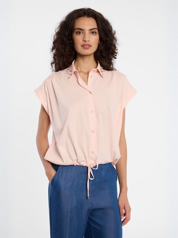 Ana Alcazar Blouse 'Dozai' in Pink: front