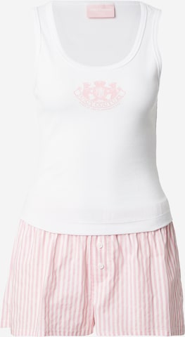 Juicy Couture Pyjama värissä vaaleanpunainen: etupuoli
