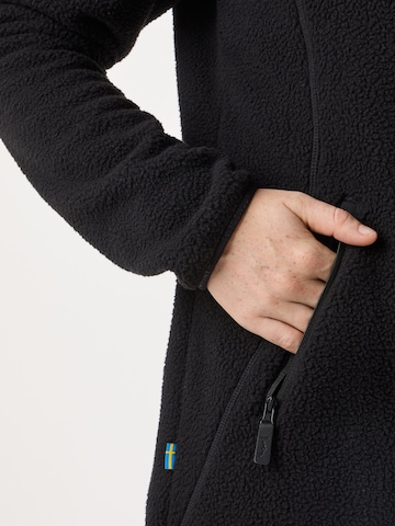 SWEDEMOUNT Fleece jas 'Nordkap' in Zwart