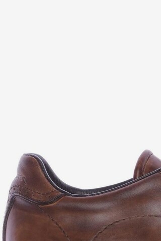 Santoni Flats & Loafers in 39 in Brown