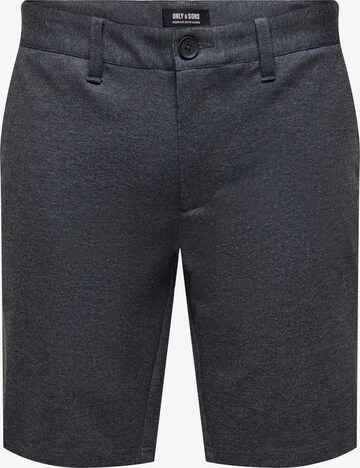 Only & Sons Regular Chino 'MARK' in Blauw: voorkant