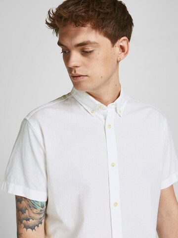 JACK & JONES Regular Fit Hemd 'JJESummer' in Weiß