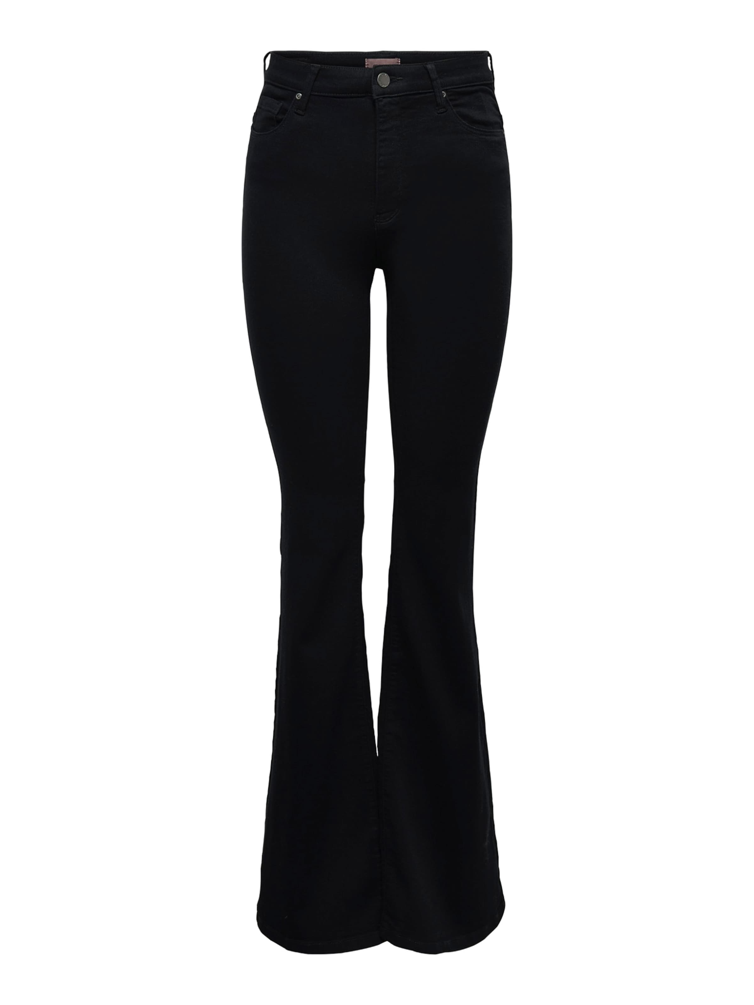 ONLY Flared Jeans &#x27;ONLHELLA&#x27; in Black: front