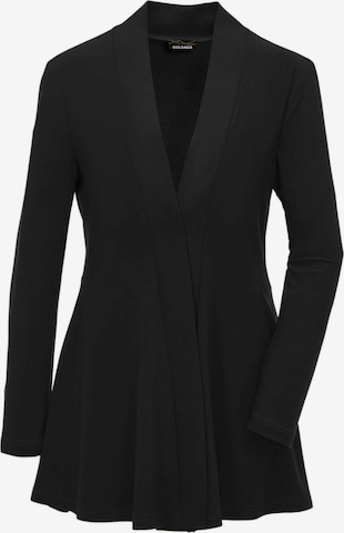 Goldner Blazer in Schwarz: predná strana