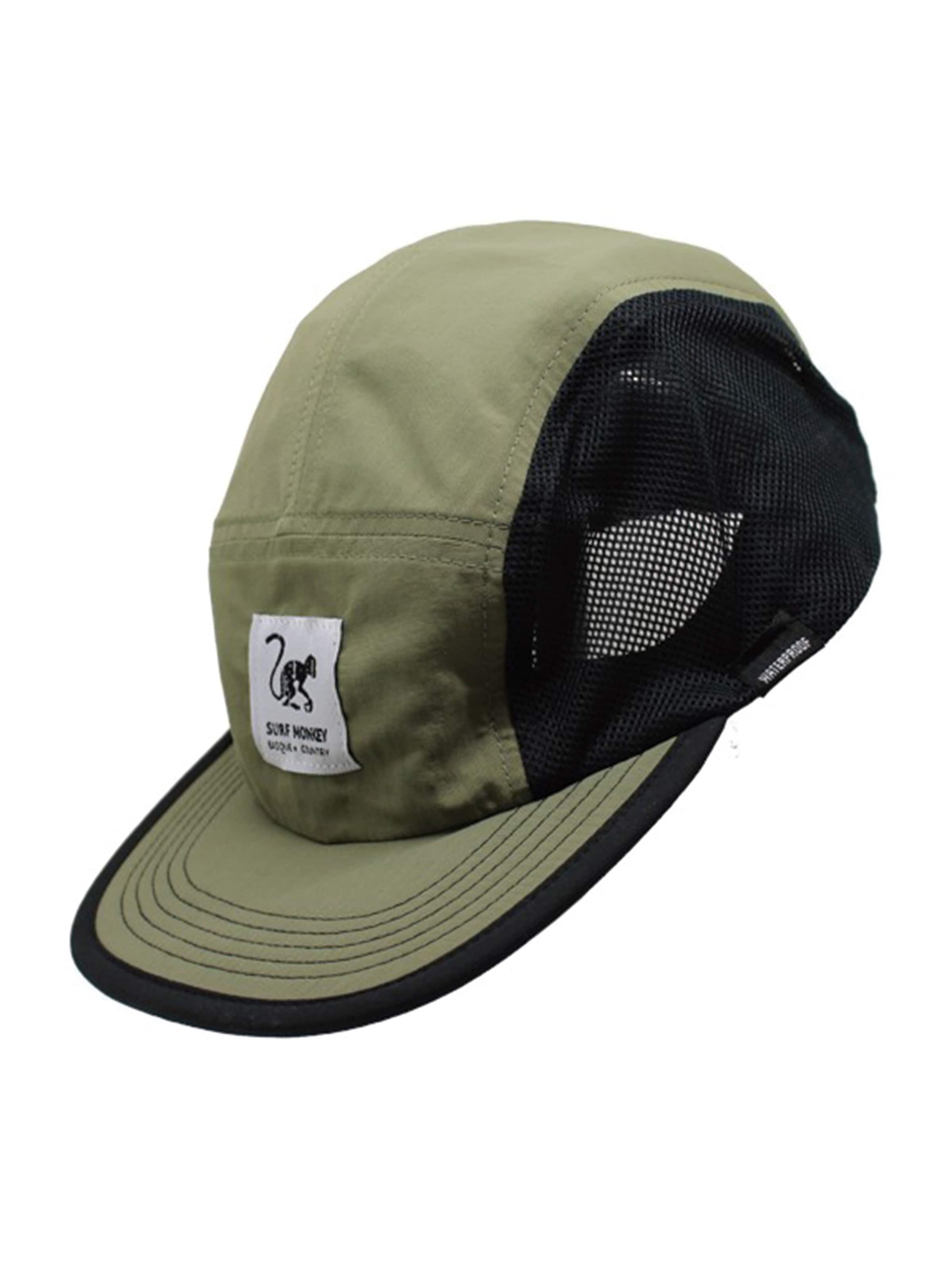 Surf Monkey - Gorra deportiva en verde: frente