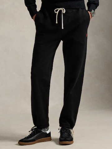 Polo Ralph Lauren Tapered Byxa 'CLASSIC' i svart: framsida