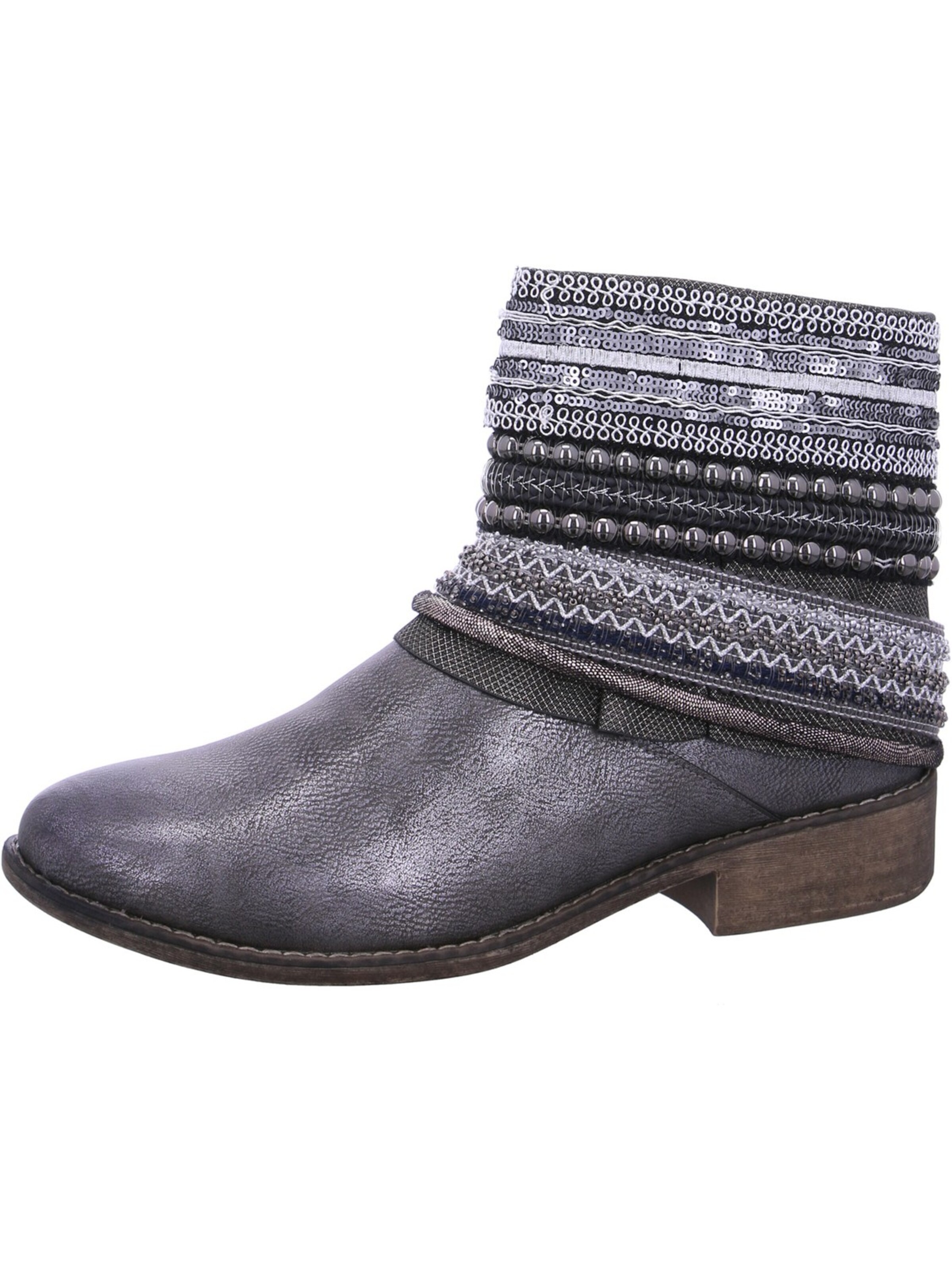 Laufsteg München Booties in Grey: front