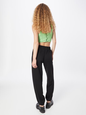 MSCH COPENHAGEN Tapered Trousers 'Ima' in Black