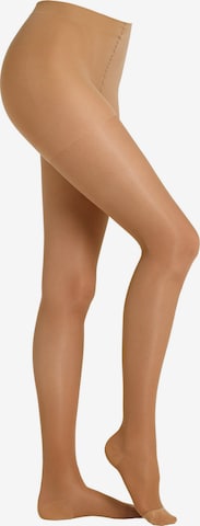 camano Tights in Beige: front