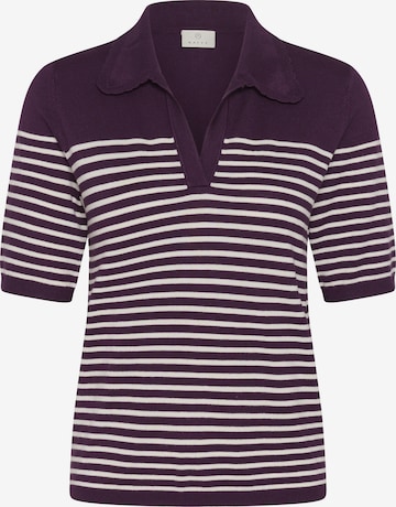 Kaffe - Jersey en lila: frente