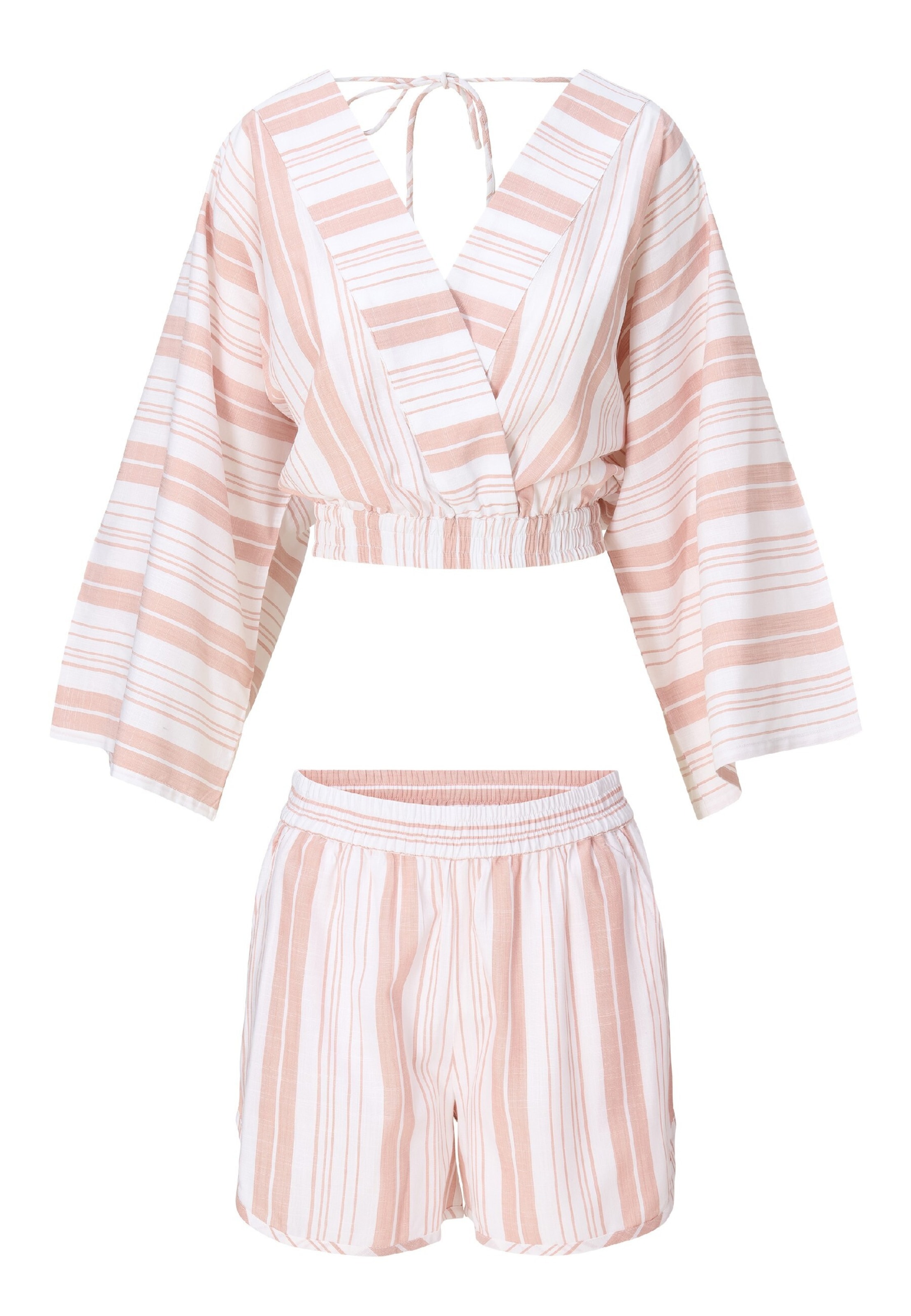 Pigiama di LingaDore in beige: frontale