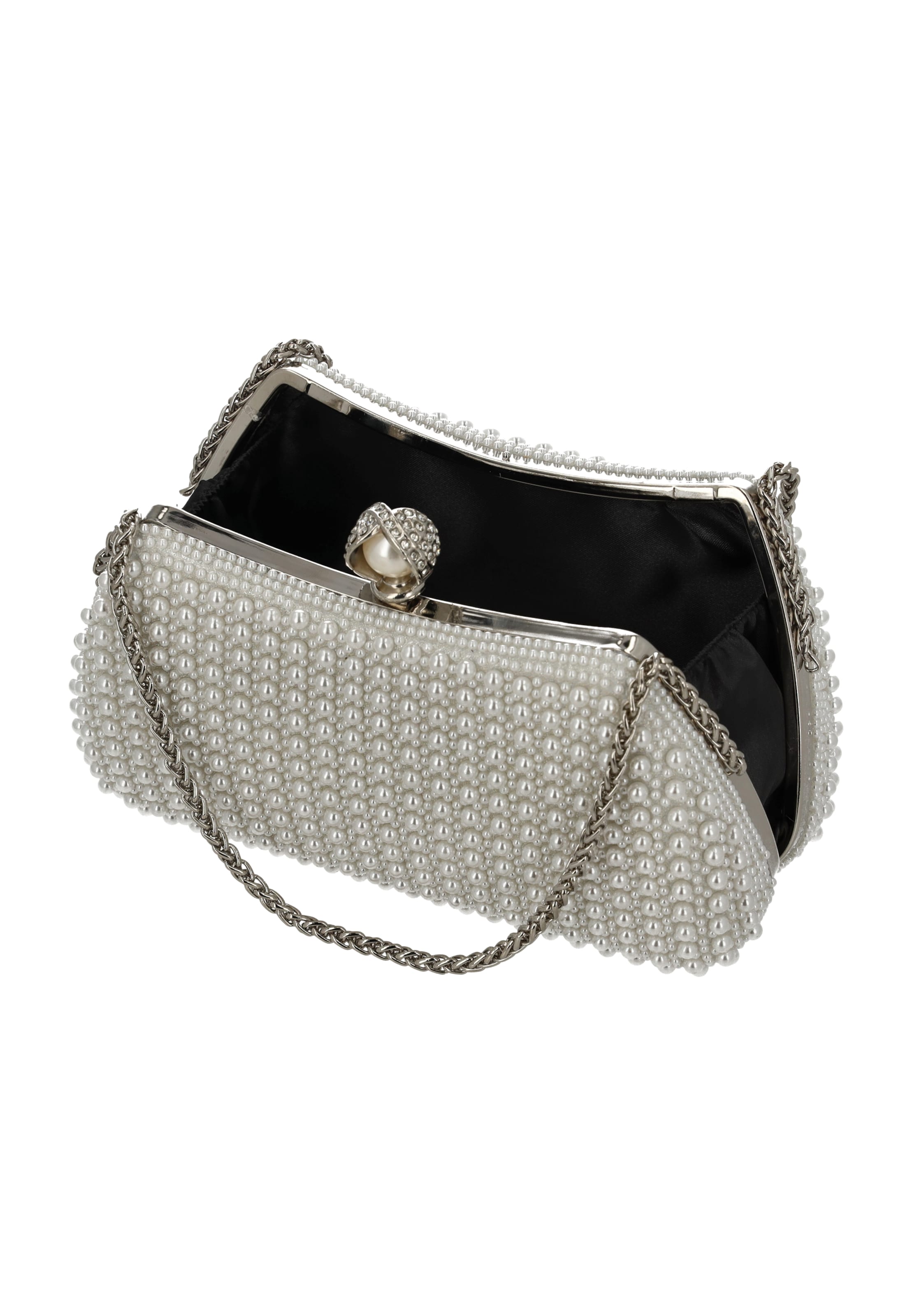 usha BLACK LABEL - Bolso de noche en blanco