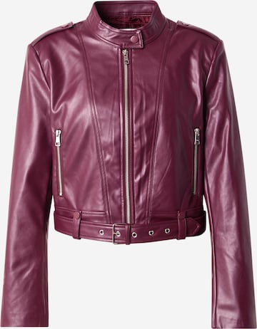 Veste mi-saison 'ONLSADIE' ONLY en violet : devant