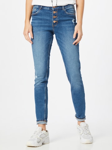 Orsay Slimfit Jeans in Blauw: voorkant