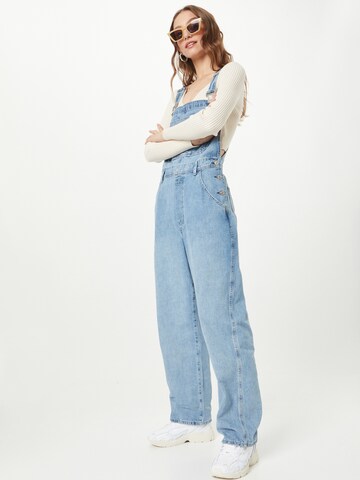 GAP Loosefit Tuinbroek jeans 'AURORA' in Blauw