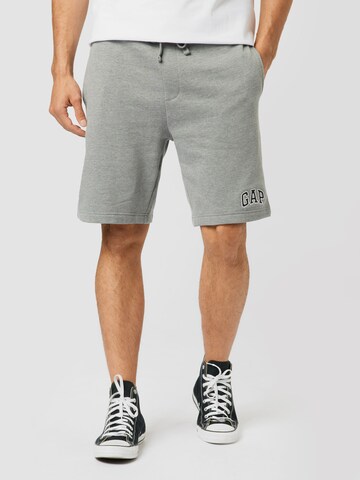 GAP Regular Pants in Grey: front