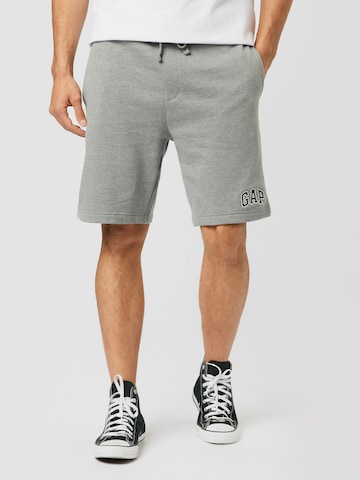 Regular Pantalon GAP en gris : devant