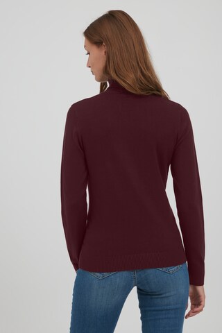 b.young Rollkragenpullover 'BYPIMBA ROLLNECK 4' in Rot