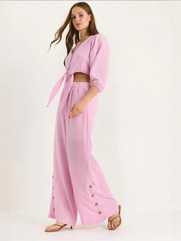Bianco Lucci - Roupa de casa em rosa