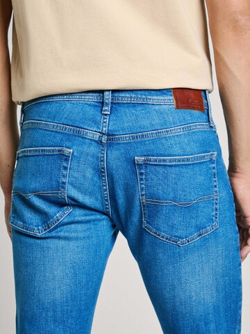 Pepe Jeans Tapered Jeans in Blauw