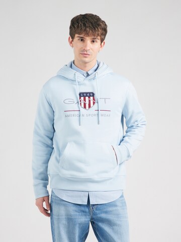 GANT Sweatshirt in Blau: Vorderseite
