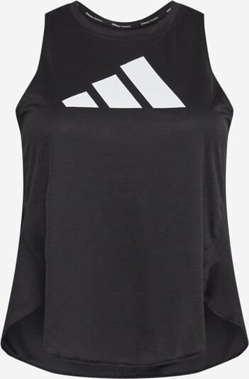 ADIDAS PERFORMANCE Sports top in Black / White, Item view