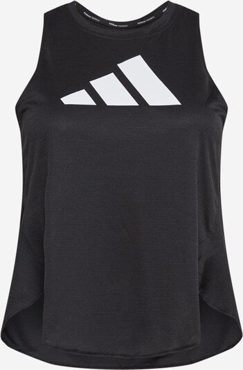 Top sportivo ADIDAS PERFORMANCE di colore nero / bianco, Visualizzazione prodotti