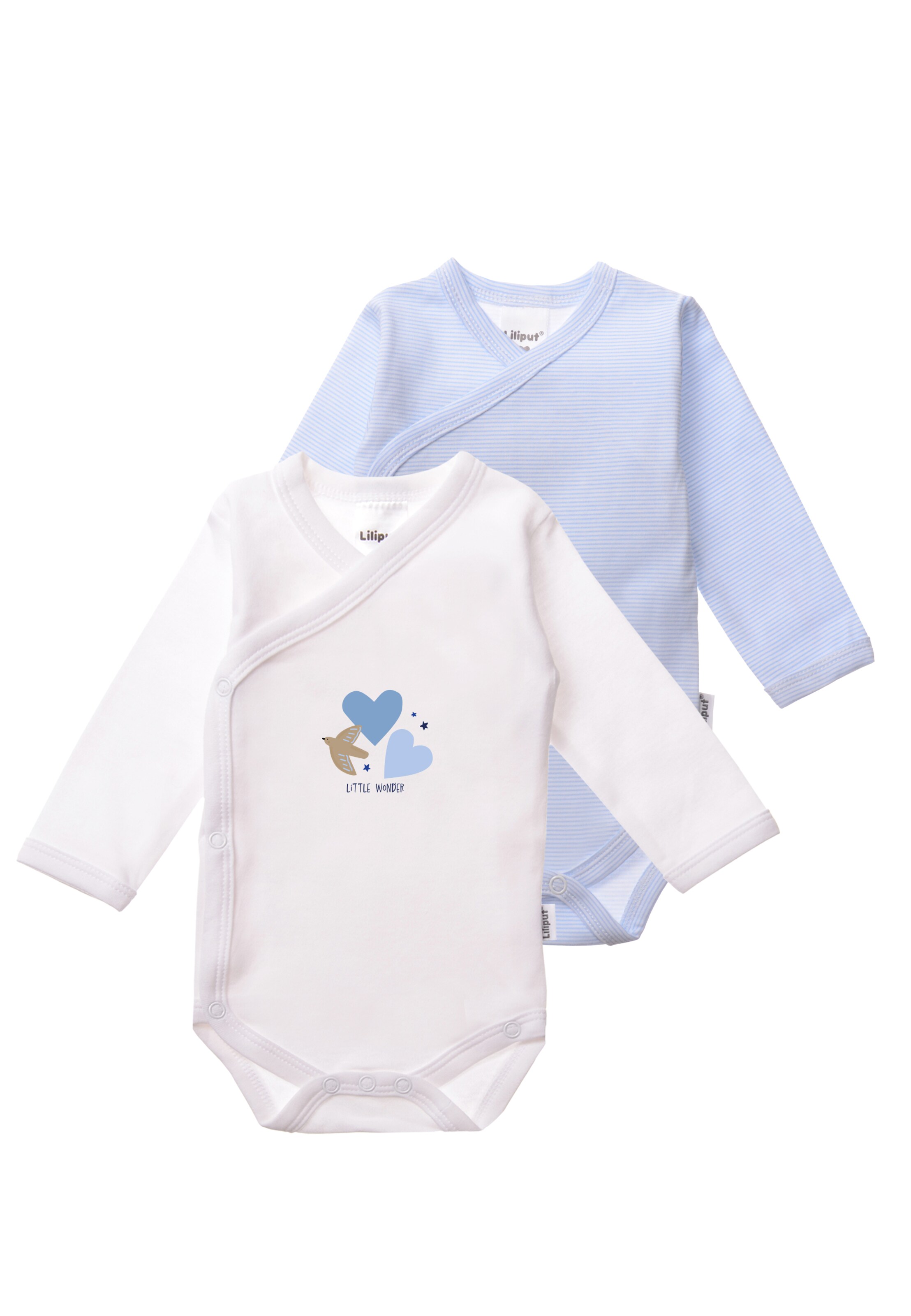 LILIPUT Wickelbodys 'little Wonder' in Blau: Vorderseite