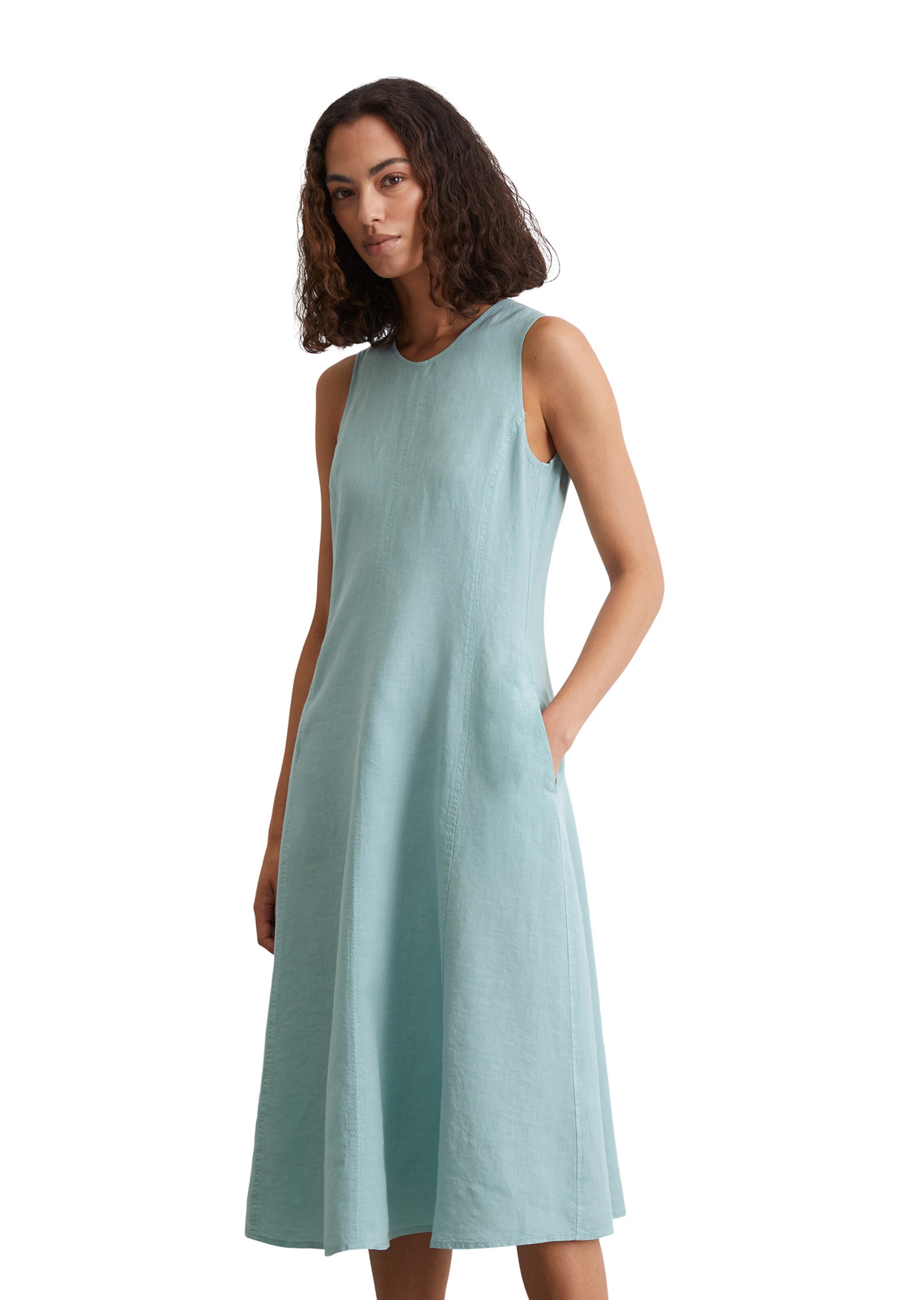 Marc O'Polo Kleid in Grün: Vorderseite