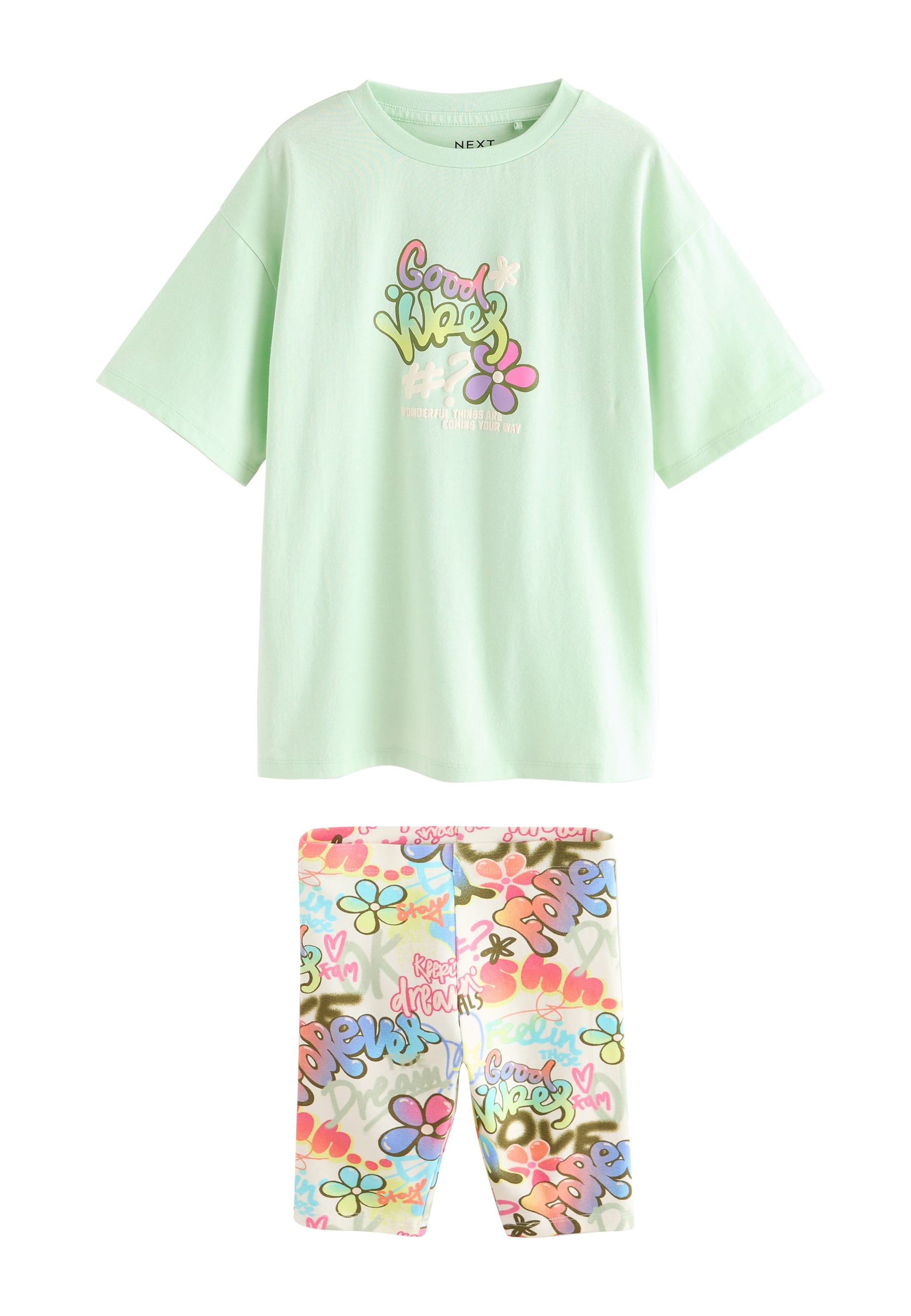 Next Set i grön: framsida