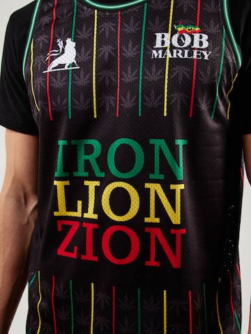 T-Shirt 'BOB MARLEY B BALL' AMPLIFIED en noir