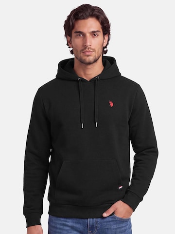 U.S. POLO ASSN. Sweatshirt in Black: front